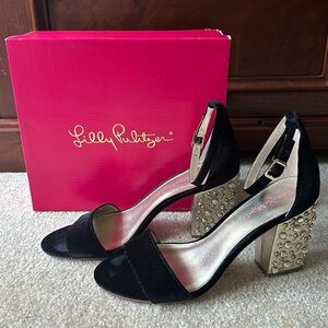 Lilly Pulitzer Amber Lynn Sandal- ONYX